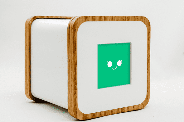 our final product, an adult nightlight that tells you generated bedtime stories so that you don't have to go to a bar yourself